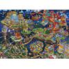 Schmidt Spiele SCHMIDT Puzzle mondo capovolto 1000 Teile