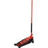 KS Tools prestazioni Martinetto idraulico a carrello in acciaio, 2500 kg, piatto, altezza di sollevamento: 75-510 mm