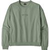 Patagonia W's '95 Oval Logo Daily Crew felpa donna