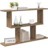 vidaXL Scaffale da parete Rovere Artigianale 80 x 15 x 50,5 cm