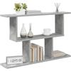 vidaXL Scaffale da parete Grigio Cemento 80 x 15 x 50,5 cm