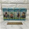 BANPRESTO ONE PIECE World Collectable Figure Zoro Killer Capone Bege X.Drake Set di 4