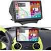 BYNYXI Radio 2+64G doppia DIN per Ford Ka 2008 2009 2010 2011 2012 2013 2014 con schermo Bluetooth, schermo IPS touch screen da 9 con wireless Carplay Android Navi WiFi telecamera posteriore FM/RDS Mirror
