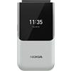 Nokia 2720 Telefono Cellulare 4G Dual Sim, Display 2.8 a Colori, 4GB, Tasti Grandi, Tasto SOS, Bluetooth, Whatsapp, Fotocamera, Grigio, Italia