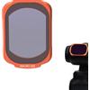 Tuvzylory Filtro compatibile con DJI Osmo Pocket 4 Protezione dell'obiettivo contro graffi e polvere per viaggi all'aperto/riprese quotidiane/registrazione paesaggistica (nero) 1/4