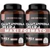 T-Rex Integratori Glutammina 100 Pura Compresse Integratore Per Rigene