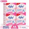 Relief Assorbenti Giorno con Ali - Pacco Scorta 4 Confezioni 44 pz Ass