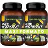T-Rex Integratori Pre Workout Tropical Polvere Integratore Sportivo Pe