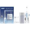 PROCTER & GAMBLE SRL Oral-B Idropulsore MD20 + 4 Beccucci (2 Oxyjet + 2 Water Jet)