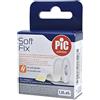 Pic Solution Pic Soft Fix Cerotto In Rocchetto Con Fustella 1, 25 cmx 5 m 1 Pezzo