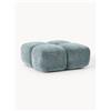 Westwing Collection Poggiapiedi da divano Tayla - Blu