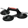 YATO Portabicchiere YATO YT-37237 con tre ventose, diametro 125 mm, portata 190 kg.