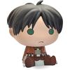 Plastoy L'Attacco dei Giganti Salvadanaio Chibi Eren Jaeger - Plastica - 13 cm