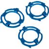 vhbw 3x supporto per testina di rasatura compatibile con Philips S5000, S5013, S5050, S5070, S5075, S5077, S5079, S5080, S5082 rasoio elettrico, blu