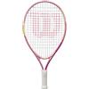 Wilson Racchetta Da Tennis Intrigue Jr 19, Telaio Leggero Per Maneggevolezza, Alte Prestazioni, Offre Un Gioco Stabile e Colpi Potenti, Corde Delicate Sul Braccio, Colore: Rosa Chiaro, Taglia: 19