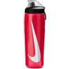 Nike Refuel Locking Lid Bottiglia per Bere University Red/Black/Silver Iridescent 709 ml