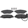 FERODO Kit pastiglie freni Anteriore Con contatto segnalazione usura con accessori FDB4425 Compatibilità con AUDI A3 Sportback 8VA, 8VF A3 Hatchback 8V1, 8VK, VW T-Roc A11 TIGUAN AD1 SHARAN 7N1, 7N2