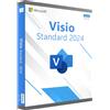Microsoft Visio Standard 2024 Bind Windows 1 PC