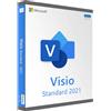 Microsoft Visio Standard 2021 Retail Windows 1 PC