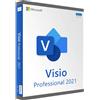 Microsoft Visio Professional 2021 Retail Windows 1 PC