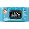 Fria Easy Carta Igienica Umidificata con Acqua Pura ad Effetto Calmante, Tessuto Gettabile nel WC, Dermatologicamente Testate, Confezione da 50 Salviette