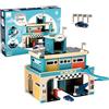 Vilac Garage Vintage in Legno Vilacity 44x53x49 cm Giocattolo Bambini 3+