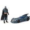 DC Comics Batman, Shadow Guardian Batmobile e action figure di Batman, giocattoli per bambini dai 3 anni in su