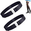 Zpeiran 2 Pezzi Reggicalze per Coscia Donna,Cintura Reggicalze Regolabile,Giarrettiera Elastica Antiscivolo,per Taglie Forti, Sposa, Gotico, Cosplay