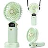 HZD Ventilatore Portatile, Mini Ventilatore Portatile USB Ricaricabile