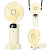 HZD Ventilatore Portatile, Mini Ventilatore Portatile USB Ricaricabile