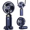 HZD Ventilatore Portatile, Mini Ventilatore Portatile USB Ricaricabile