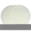 vhbw 5x filtro polveri fini compatibile con Electrolux UZ 930 Panther, UZ 930 S aspirapolvere - Filtro in nonwoven, bianco, tondo