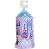 Mattel Disney Frozen Surprise Piccole bambole e mini castello Playset con bambola rotante rivelare, castello di ghiaccio Spin sorpresa dai film (gli stili possono variare)