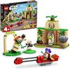 LEGO Star Wars Tenoo Jedi Temple 75358 - Giocattolo da costruzione con personaggi Kai Brightstar e Yoda, set di giocattoli Star Wars con costruzione facile e giocosa, regalo di compleanno per bambini