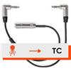 Tentacle Sync Cavo a Y per timecode di sincronizzazione e microfono con la videocamera