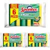 Spontex Spugna Anti Grasso Multi Power, 6 pezzi (Confezione da 3)