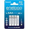 eneloop - Batterie Ricaricabili AAA (Confezione da 4) - 800 mAh NiMH