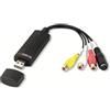 Technaxx Video Grabber USB 2.0 Scheda di Acquisizione - Conversione da Hi8, VHS a DVD Digitale per PC Windows, con Software di Montaggio Professionale - Convertitore Digitale Audio Video TX-20