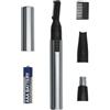 Wahl Micro Groomsman, rifinitore di precisione 2 in 1 con testine lavabili
