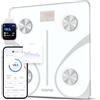 RENPHO Bilancia Pesapersone Bluetooth, Digitale con App, Bianco