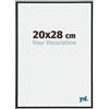 yd. Cornice 20x28 cm Nero Opaco - Cornice in Plastica Annecy