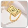 Handmade Anello personalizzato della carta di Tarocchi argento sterling 925 gioielli personalizzati della carta del sole resistenza compleanno gioielli spirituali fatti a mano personalizzati
