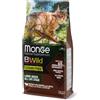 Monge BWild Grain Free Formula Large Breed All Life Stage Bufalo con Patate e Lenticchie 1,5 kg Crocchette per Gatti