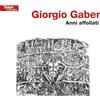Gaber Giorgio Anni Affollati (CD)