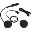 Aramox Auricolari Bluetooth, casco moto, cuffie vivavoce, microfono