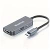Wowssyo Hub USB C 3-in-1, Docking Station USB C, Multiporta USB Hub, 4K HDTV, PD 87W, USB 3.0, Adattatore MacBook M1 Air Pro, per iPad, Switch, Chromecast, Surface, Windows e altri dispositivi USB-C