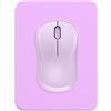 Dapesuom Tappetino per mouse piccolo, 15,2 x 20,3 cm di spessore, in gomma di alta qualità, antiscivolo, portatile e lavabile, per donne e uomini, senza fili, per laptop, tastiera, giochi, lavoro,