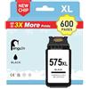 Penguin 575XL Cartucce per PG-575 XL Canon PIXMA TR4750i TR4751i Nero | Compatibile con Canon PIXMA TR4756i TR4755i TS3750i TS3752i TS3550i TS3551i TS3751i PG-575XL CL-576XL Cartuccia