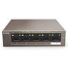 Tenda PoE Switch Ethernet 5-Port 10/100 Mbps, 4 Porte PoE, 38W, Nessuna Configurazione Necessaria,Protezione Antifulmine Professionale,Semplicità d'Uso, Cassa in Metallo (TEF1105P-4-38W)