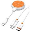 j5create ScreenCast Trasmettitore e ricevitore di display wireless da USB-C a HDMI, supporta 1080p, compatibile con MacBook, iPad Pro, ChromeOS, laptop USB-C e Android (JVAW62)